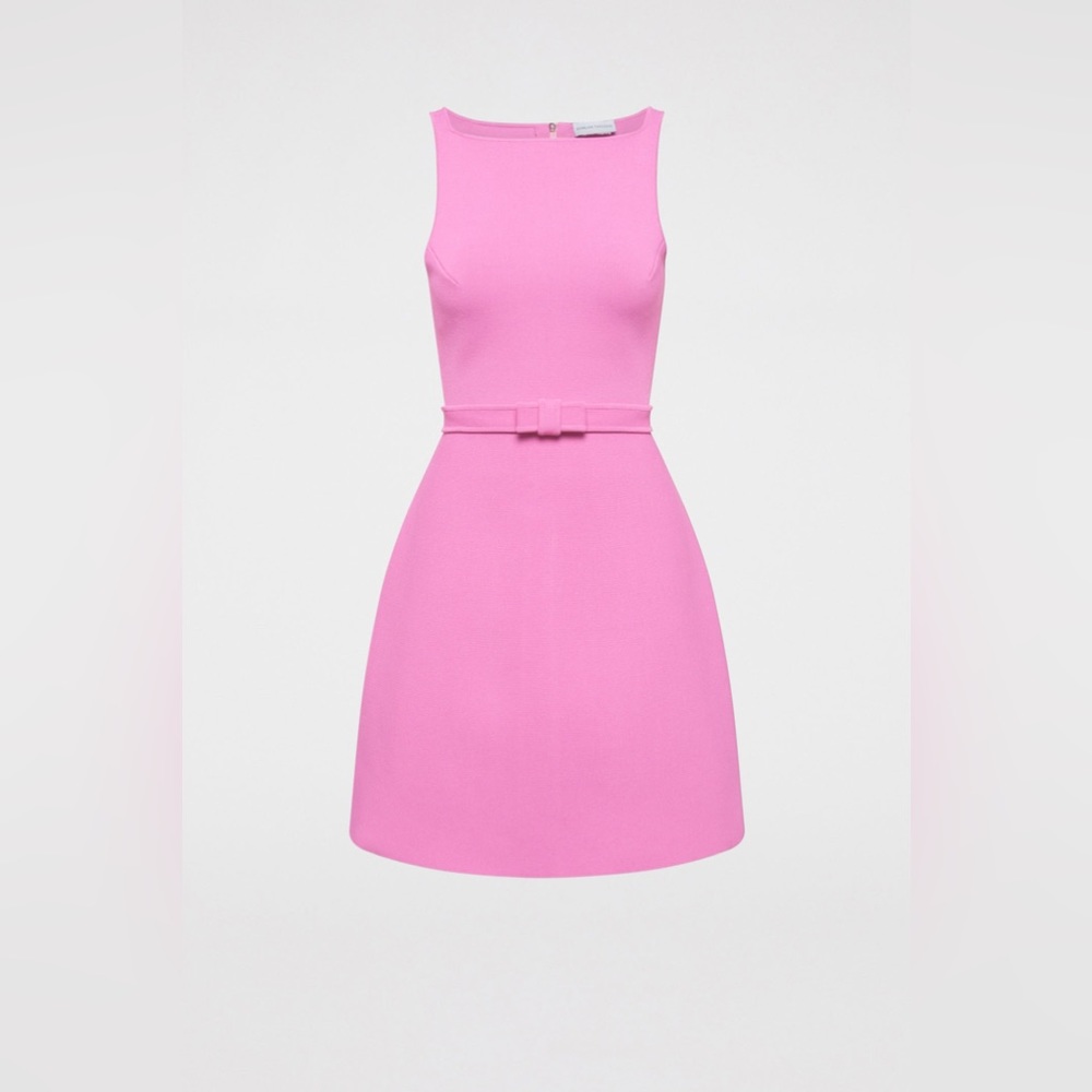 Scanlan Theodore CREPE KNIT DRESS PEONY (Barbie Dress)